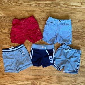 Lot of 5 Boy’s Shorts, 18M